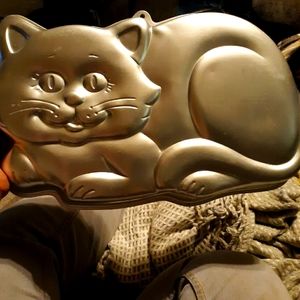 Vintage 1980s wilton cat cakepan